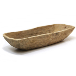 Patera Misa z drewna egzotycznego podłużna 40cm